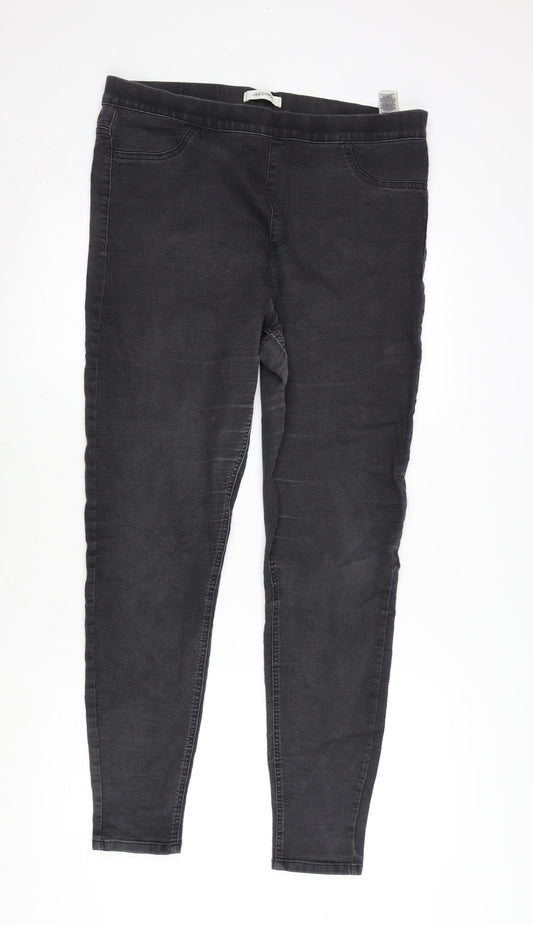 Womens UK Size 16 Marks and Spencer Regular Fit Jegging Grey Jeans