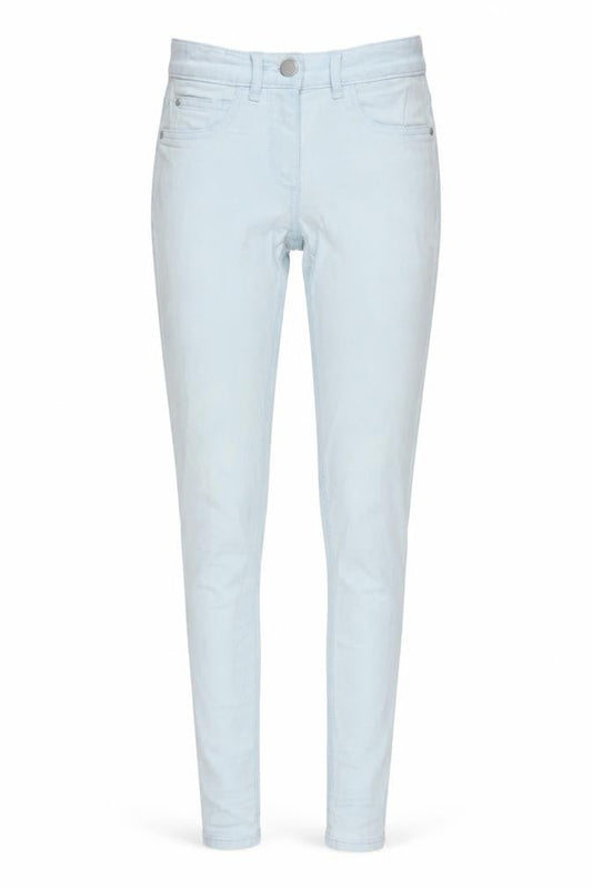 Womens UK Size XS George Regular Fit Tapered Blue Jeans