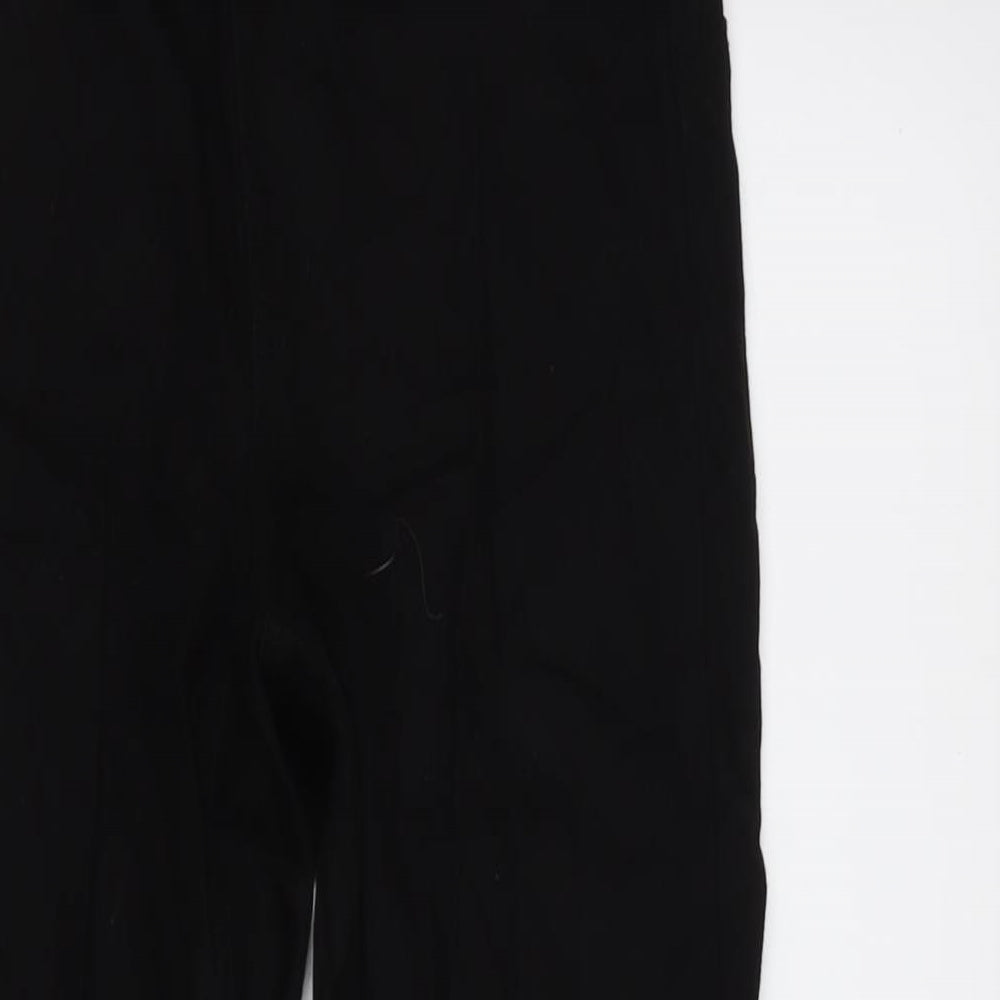 Denim & Co. Womens Black Cotton Blend Jegging Jeans Size 8 L27 in Regular