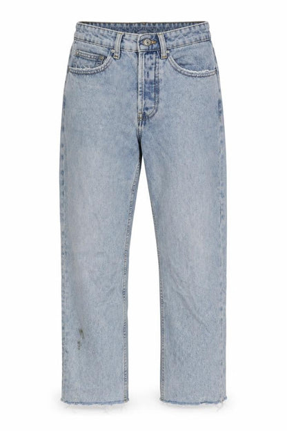 Womens UK Size 8 Denim & Co. Regular Fit Straight Blue Jeans