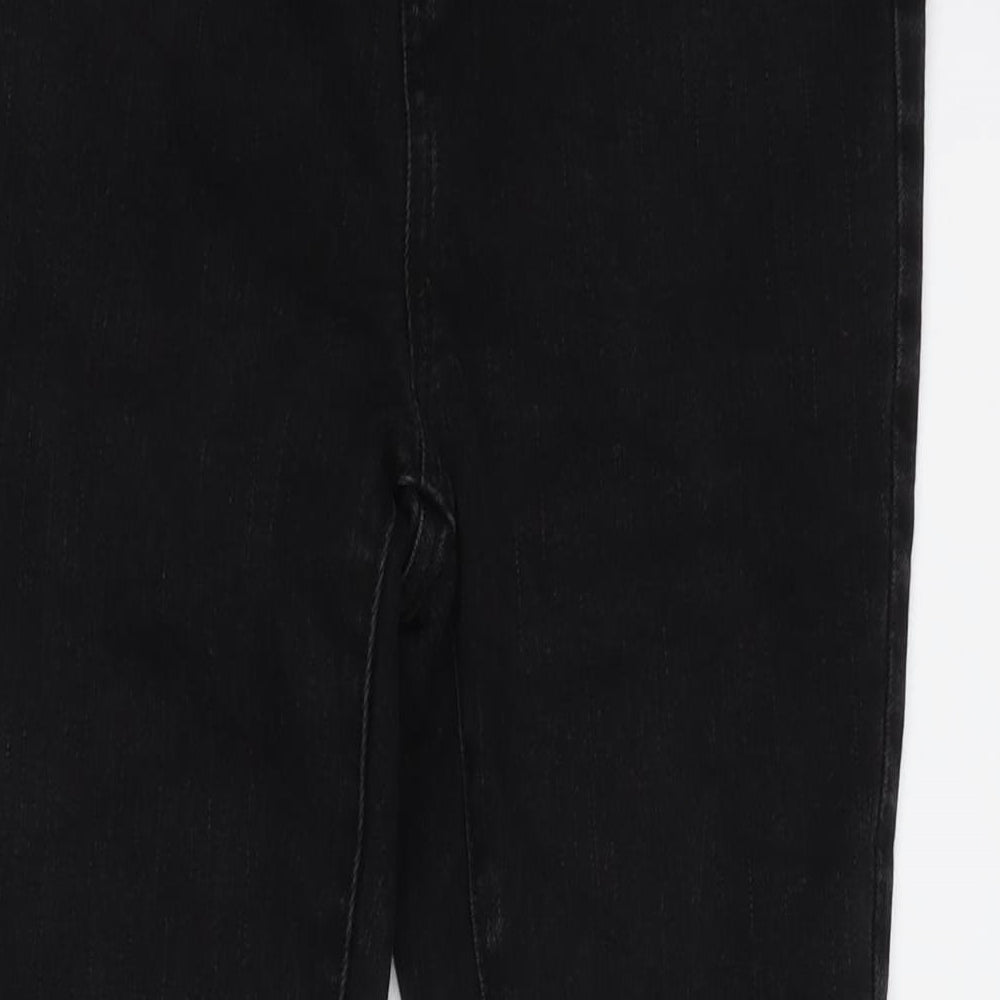 George Womens Grey Cotton Blend Skinny Jeans Size 8 L30 in Regular Zip