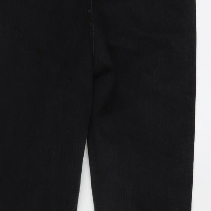 George Womens Grey Cotton Blend Skinny Jeans Size 8 L30 in Regular Zip