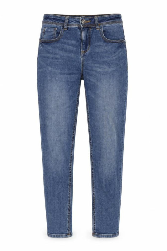 Womens UK Size 6 Zara Regular Fit Tapered Blue Jeans