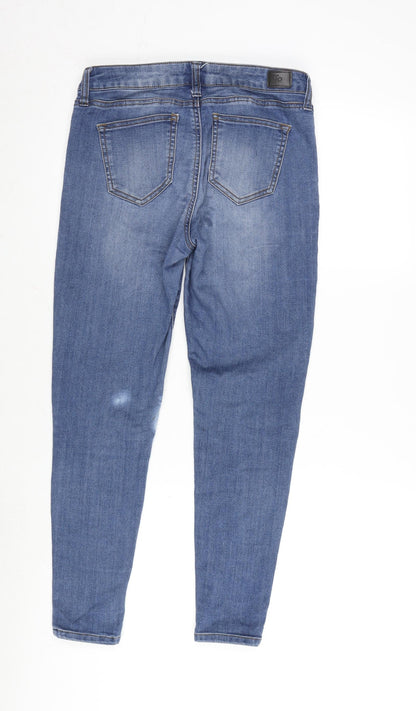 Womens UK Size 26 in Celebrity Pink Regular Fit Skinny Blue Jeans