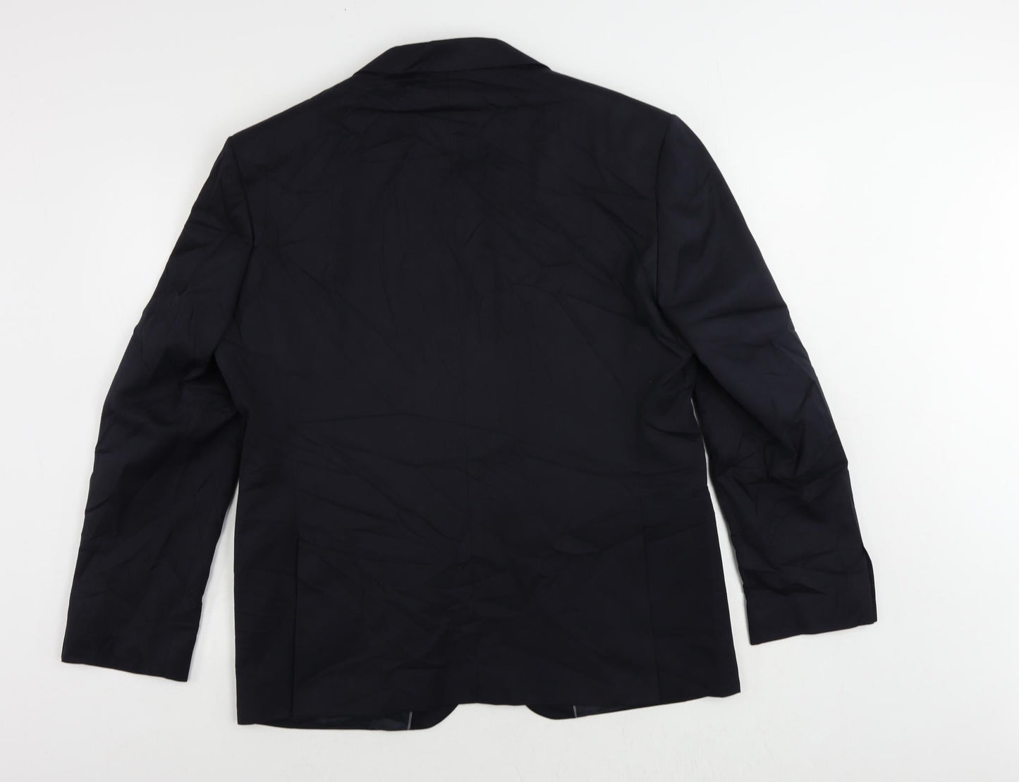 Mens UK Size 42 Marks and Spencer Regular Blue Suit Jacket