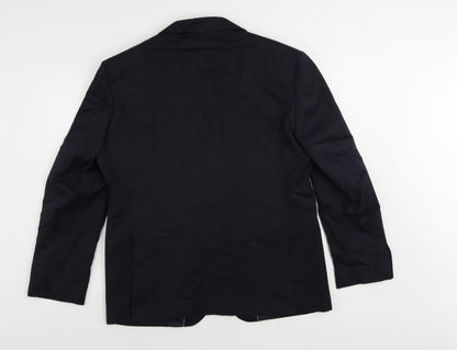 Mens UK Size 42 Marks and Spencer Regular Blue Suit Jacket