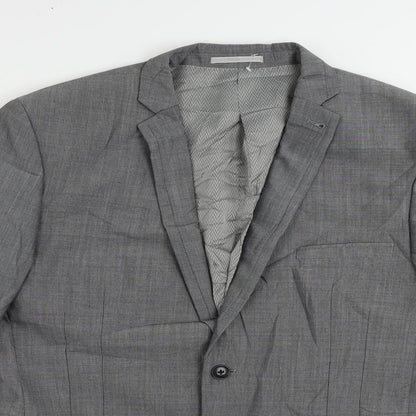 Mens UK Size 42 NEXT Regular Grey Suit Jacket