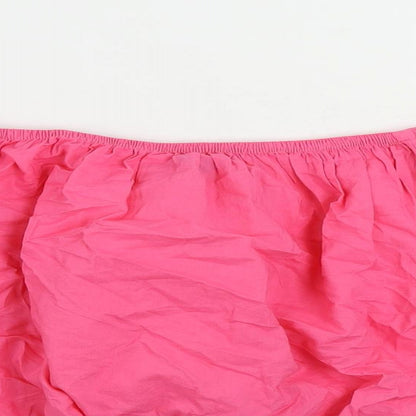 Womens UK Size 18 Marks and Spencer Pink Basic Blouse