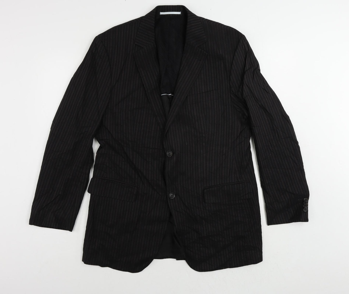 Mens UK Size 40 Carl Gross Regular Black Suit Jacket