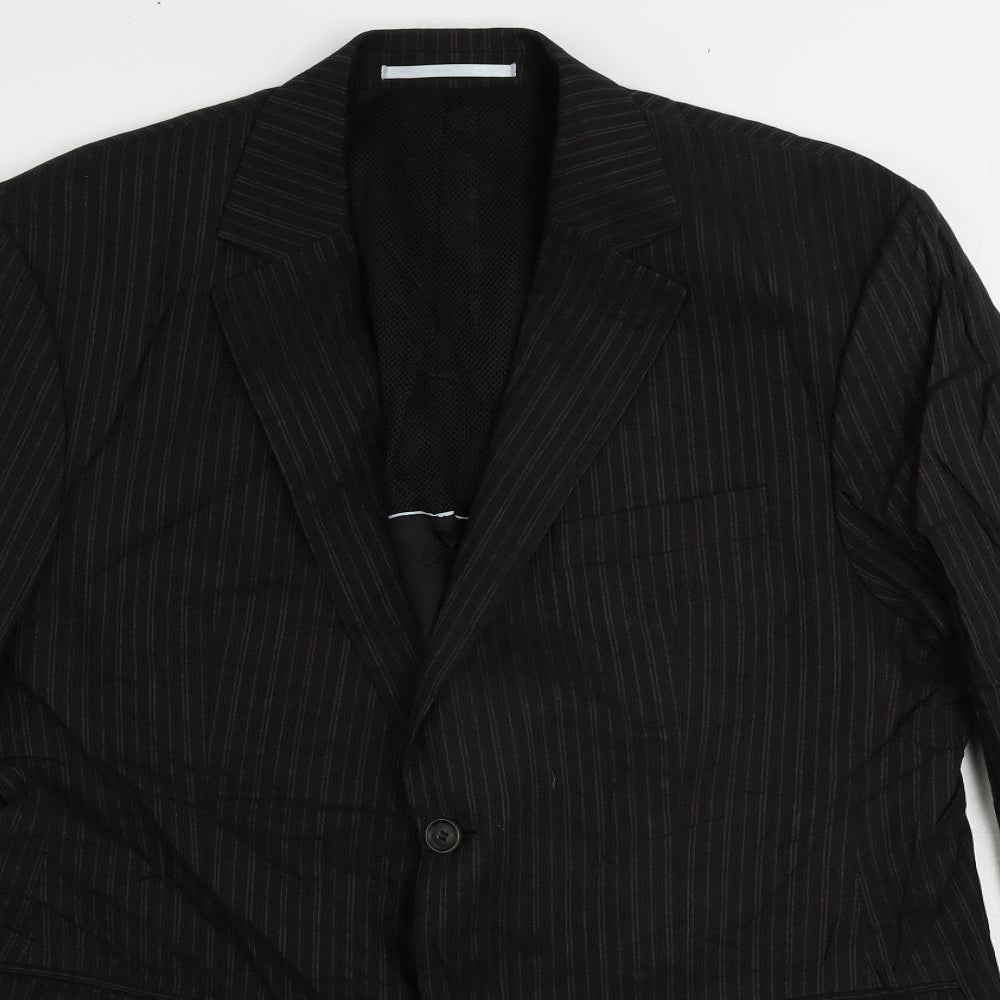 Mens UK Size 40 Carl Gross Regular Black Suit Jacket