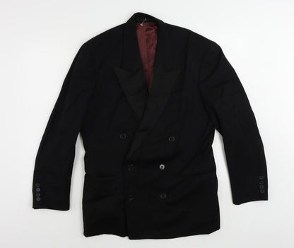 Mens UK Size 38 NEXT Regular Black Suit Tuxedo