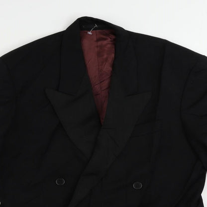 Mens UK Size 38 NEXT Regular Black Suit Tuxedo