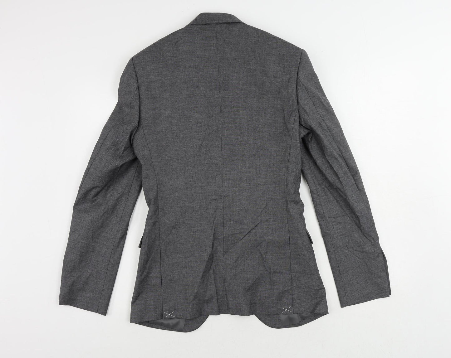Mens UK Size 34 Marks and Spencer Regular Grey Suit Jacket