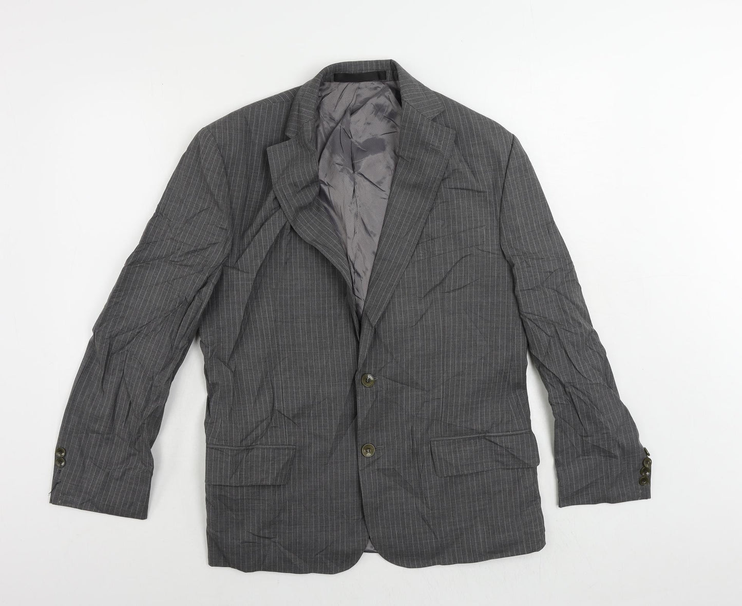 Mens UK Size 38 Marks and Spencer Regular Grey Suit Jacket
