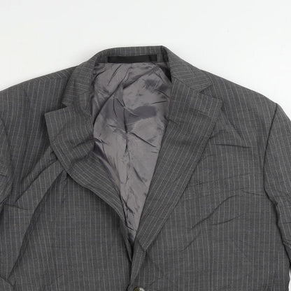 Mens UK Size 38 Marks and Spencer Regular Grey Suit Jacket