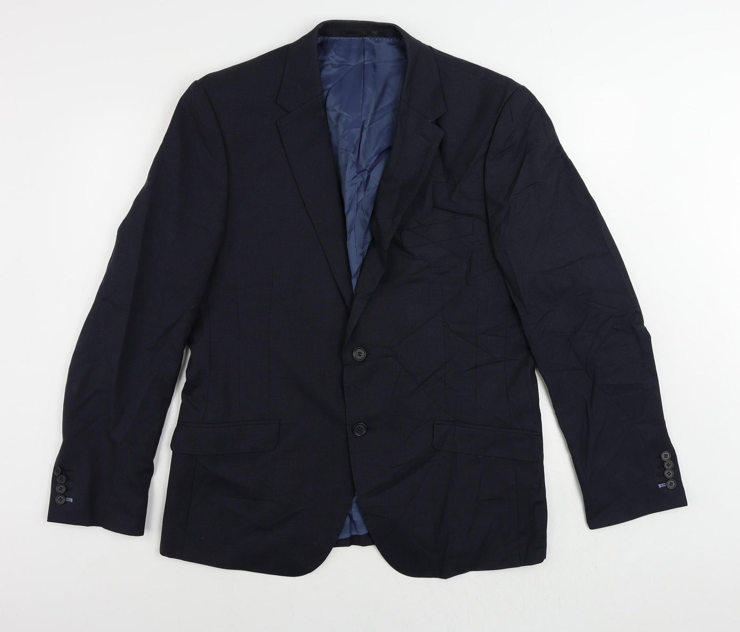 Mens UK Size 42 Linea Regular Blue Suit Jacket