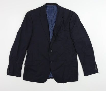 Mens UK Size 42 Linea Regular Blue Suit Jacket