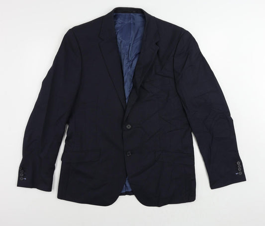 Mens UK Size 42 Linea Regular Blue Suit Jacket
