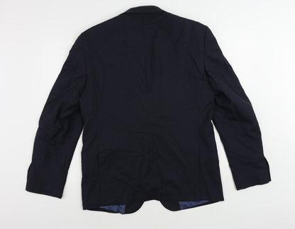 Mens UK Size 42 Linea Regular Blue Suit Jacket