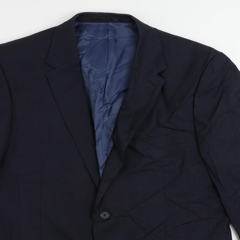 Mens UK Size 42 Linea Regular Blue Suit Jacket