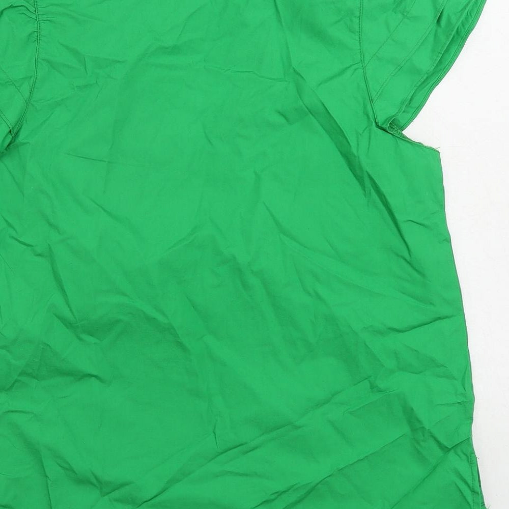 Womens UK Size 12 RESERVED Green Basic Blouse
