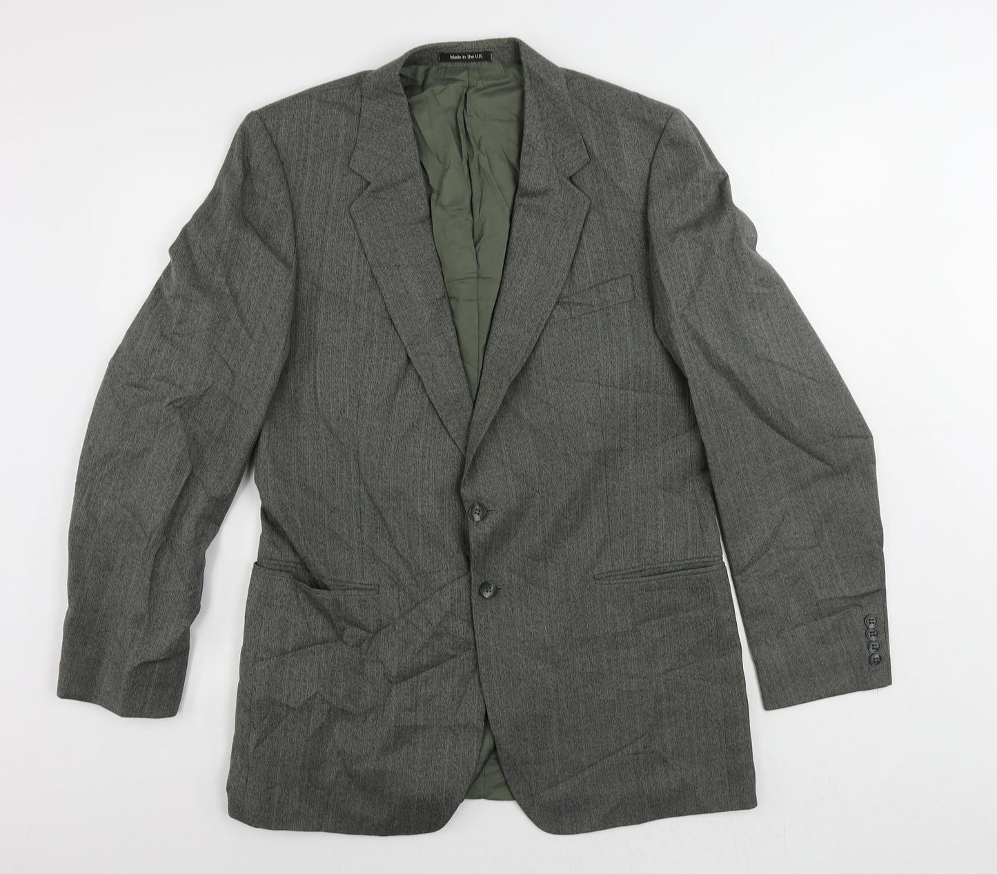 Mens UK Size 40 St Michael Regular Grey Suit Jacket