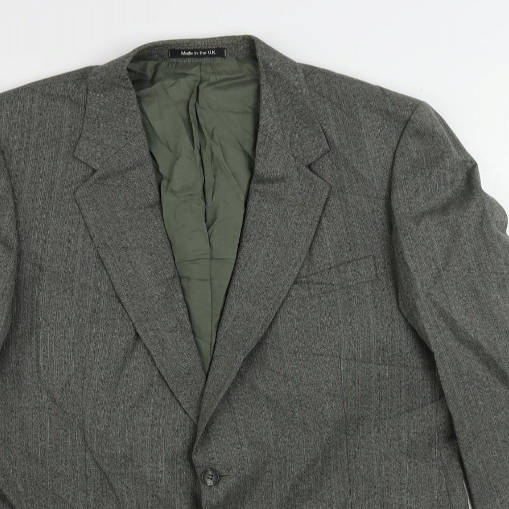 Mens UK Size 40 St Michael Regular Grey Suit Jacket
