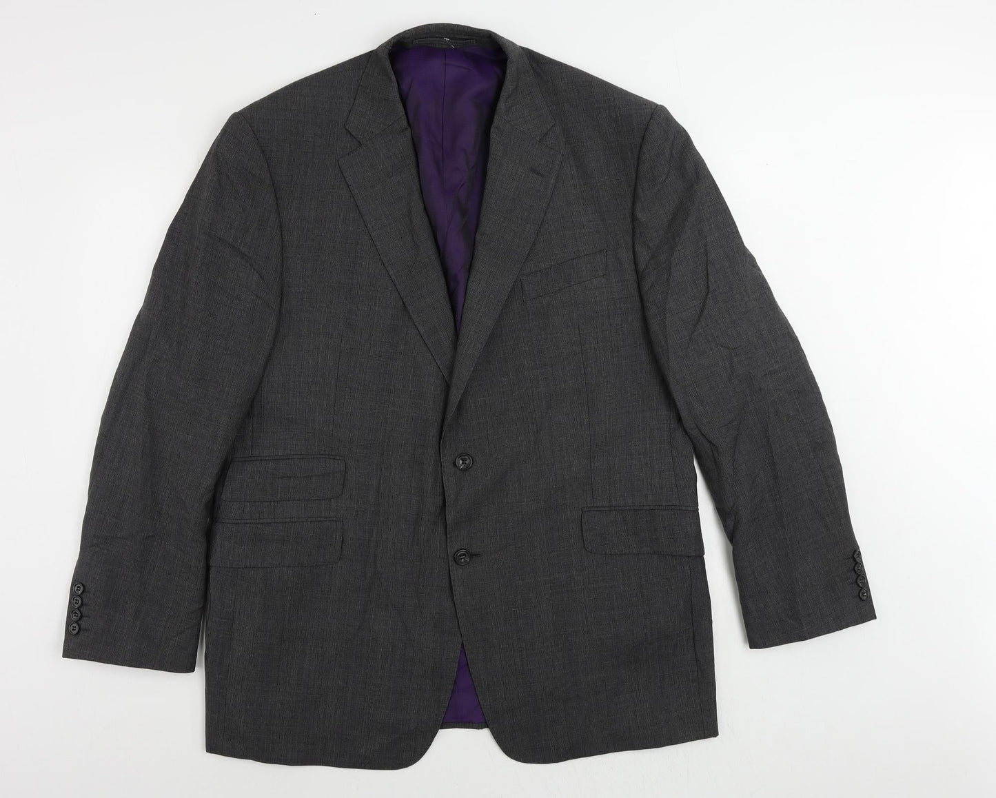 Mens UK Size 44 Marks and Spencer Regular Grey Suit Jacket