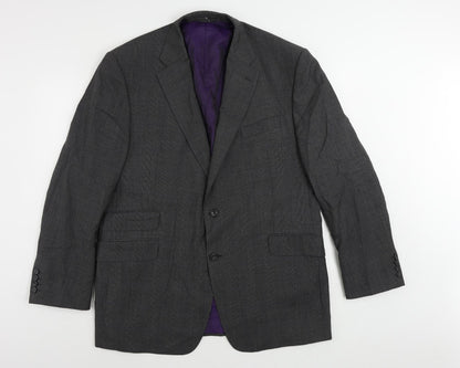 Mens UK Size 44 Marks and Spencer Regular Grey Suit Jacket
