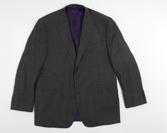 Mens UK Size 44 Marks and Spencer Regular Grey Suit Jacket
