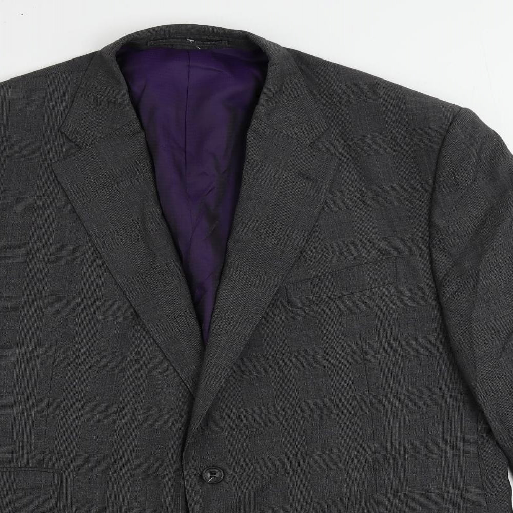 Mens UK Size 44 Marks and Spencer Regular Grey Suit Jacket