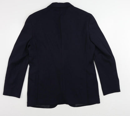 Mens UK Size 42 Marks and Spencer Regular Blue Suit Jacket