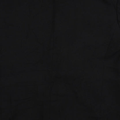 St Bernard Mens Black Polyester Jacket Blazer Size 44 Regular