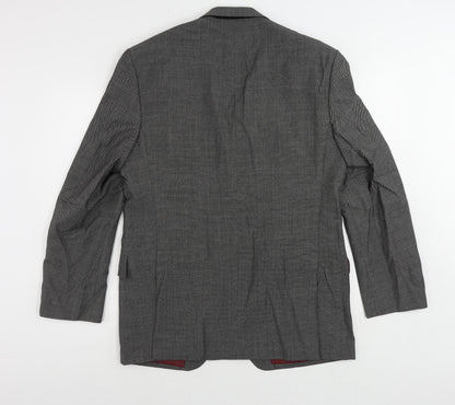 Mens UK Size 46 Marks and Spencer Regular Grey Suit Jacket