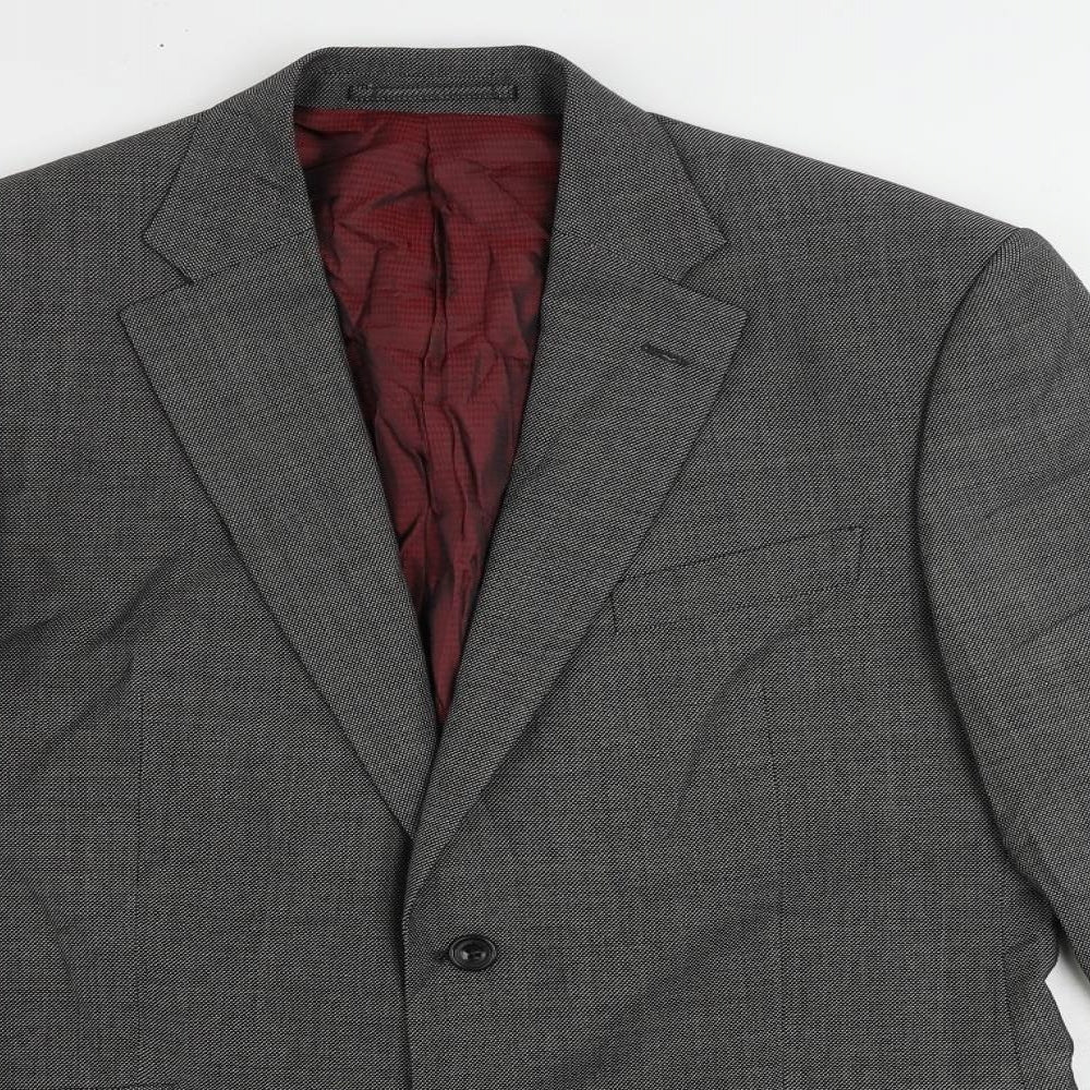 Mens UK Size 46 Marks and Spencer Regular Grey Suit Jacket