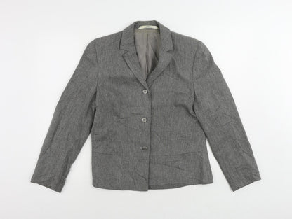 Womens UK Size 12 St Michael Grey Jacket