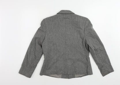 Womens UK Size 12 St Michael Grey Jacket