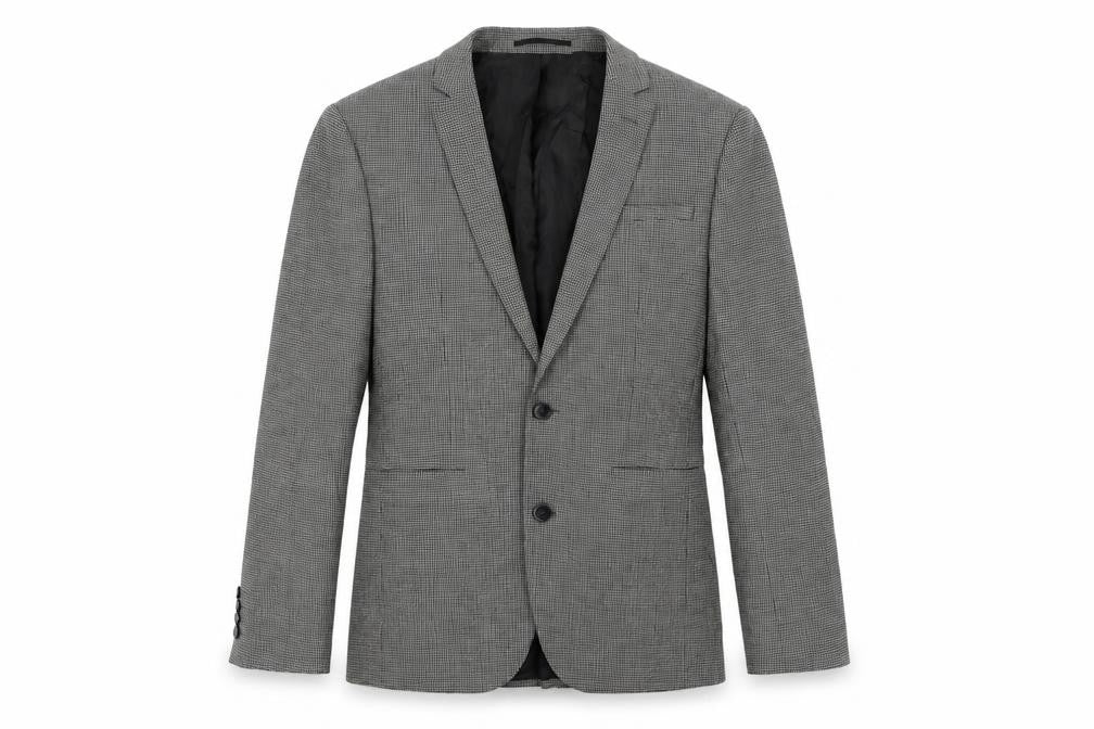 Mens UK Size 36 ASOS Regular Grey Suit Jacket