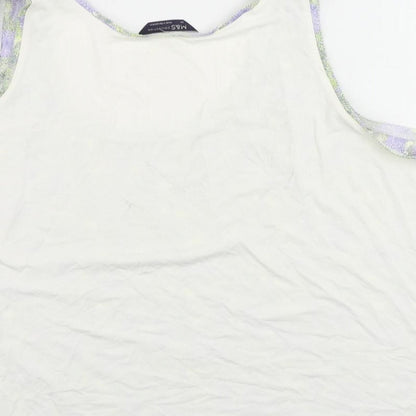 Womens UK Size 20 Marks and Spencer Purple Basic Tank