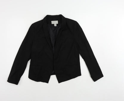 Womens UK Size 12 H&M Black Jacket