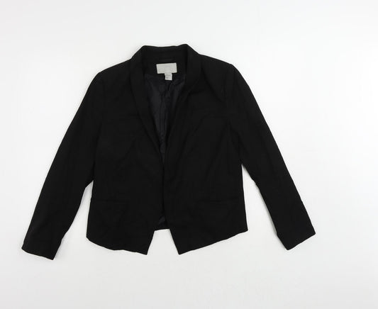 Womens UK Size 12 H&M Black Jacket