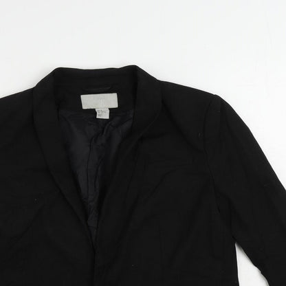 Womens UK Size 12 H&M Black Jacket