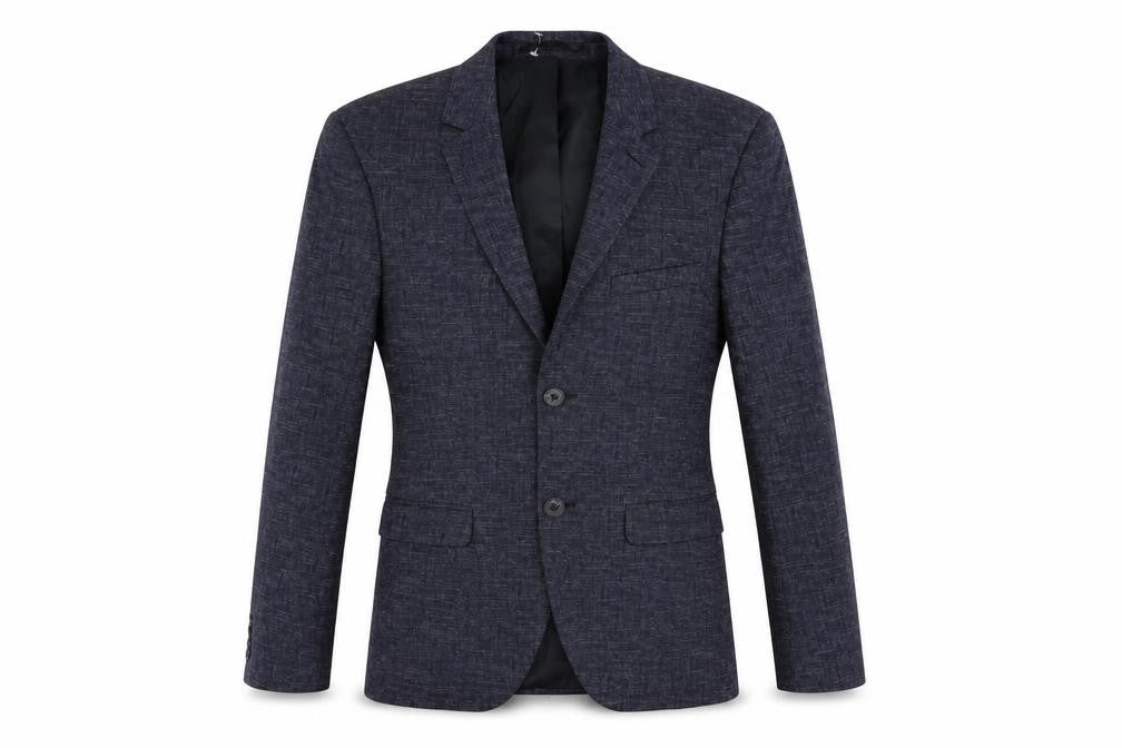 Mens UK Size 36 Topman Regular Blue Suit Jacket