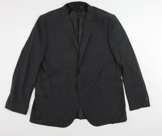 Mens UK Size 48 Marks and Spencer Regular Grey Suit Jacket