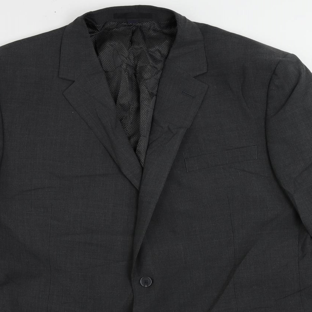 Mens UK Size 48 Marks and Spencer Regular Grey Suit Jacket