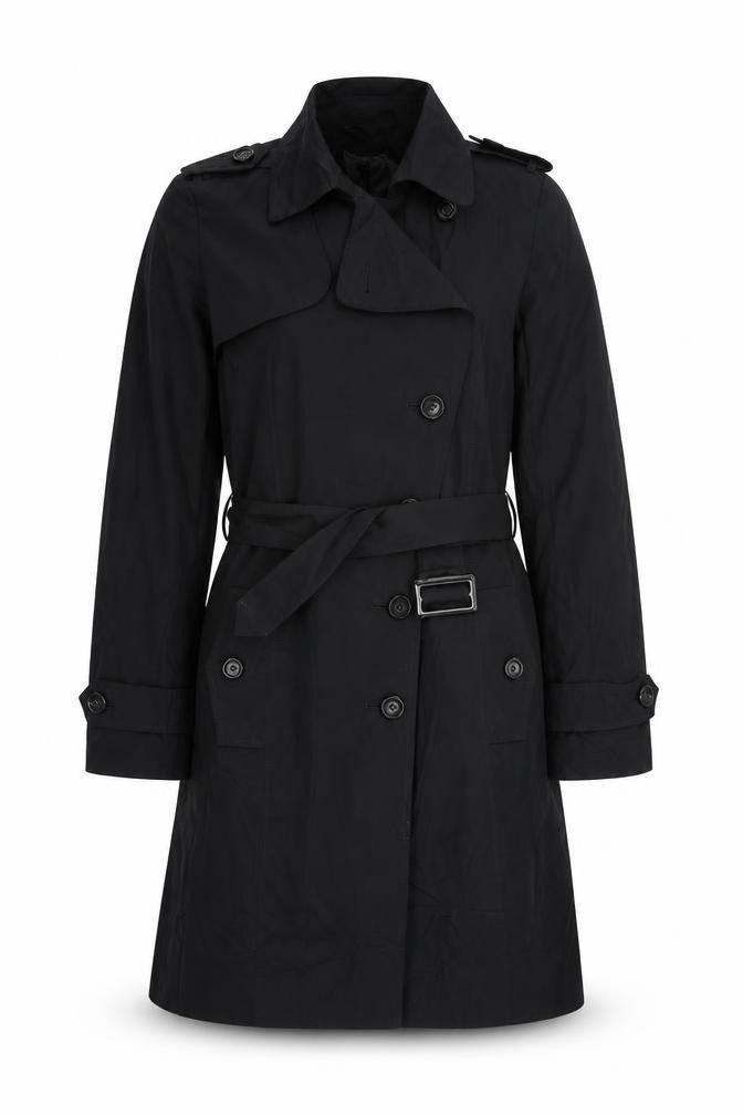 Womens UK Size 12 Debenhams Blue Trench Coat