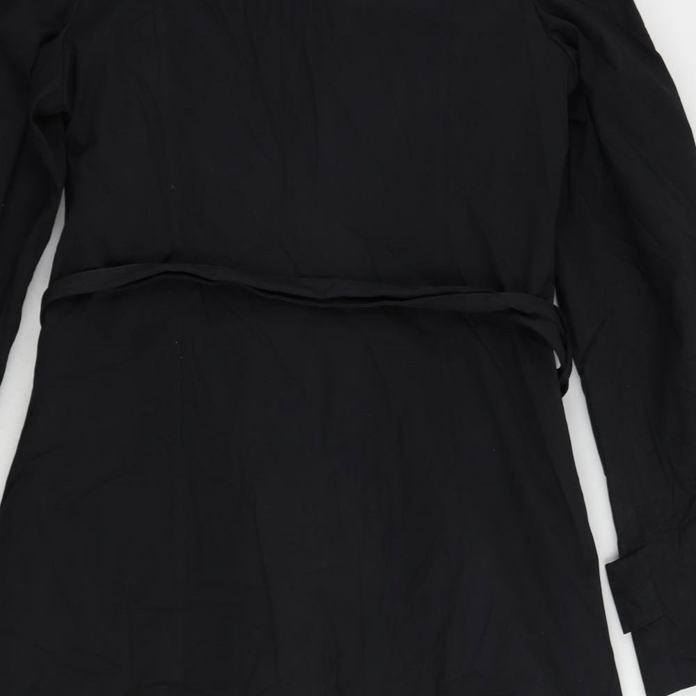 Womens UK Size 12 Debenhams Blue Trench Coat