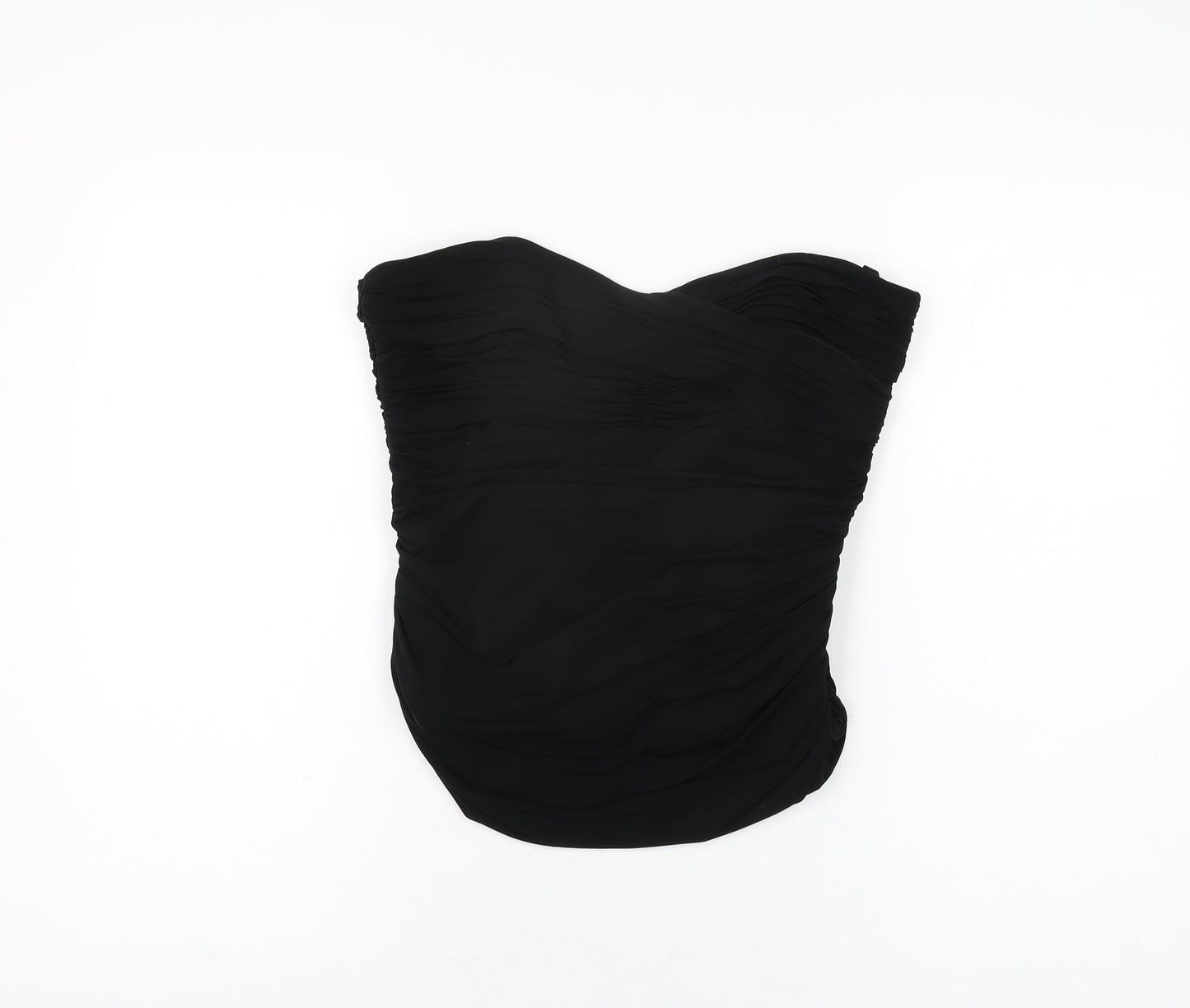 Womens UK Size 12 Coast Black Basic T-Shirt
