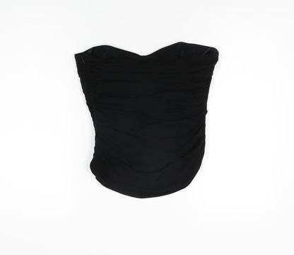 Womens UK Size 12 Coast Black Basic T-Shirt