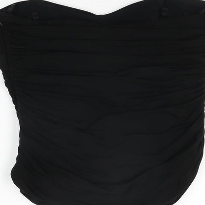 Womens UK Size 12 Coast Black Basic T-Shirt